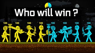 Stickman Fight  TurnBased Battle.