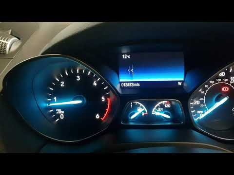 how to reset Tyre Pressure Warning on new Ford Kuga 4K