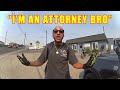 Sovereign Citizen Bows Down to Police and Takes an Uber Home