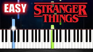 Kids Stranger Things - Easy Piano Tutorial