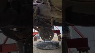 Front frame suspension drop at the junkyard for the 1968 chevy c20 dually upgrade #chevy #dually