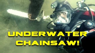 chainsaw and wood water｜TikTok Search