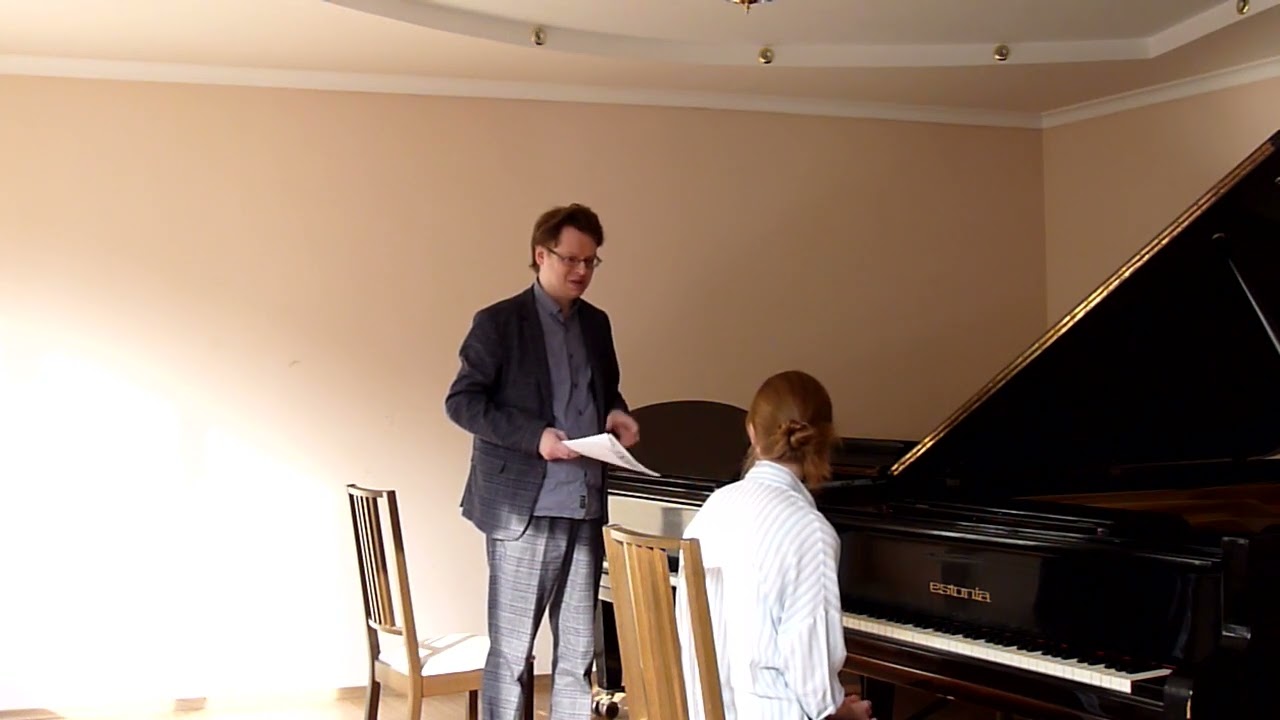 Глеб Адлуцкий - Мастер-класс. Бах. Прелюдия и фуга d-moll, BWV 875