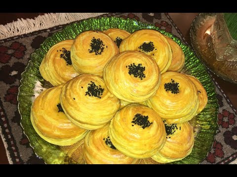 SHOR GOGAL - The best recipe of Azerbaijani savory pastry