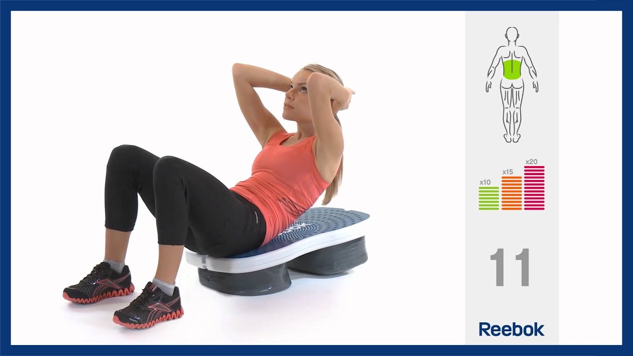 Chip overraskende blive imponeret Reebok EasyTone Step: Air Flow Abs - YouTube