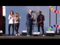ALEX WAISLITZ SCOTT MINERD WAISLITZ AWARD WINNER at the Global Citizen Festival 2015