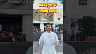 Mc Donald’s India Vs. Dubai