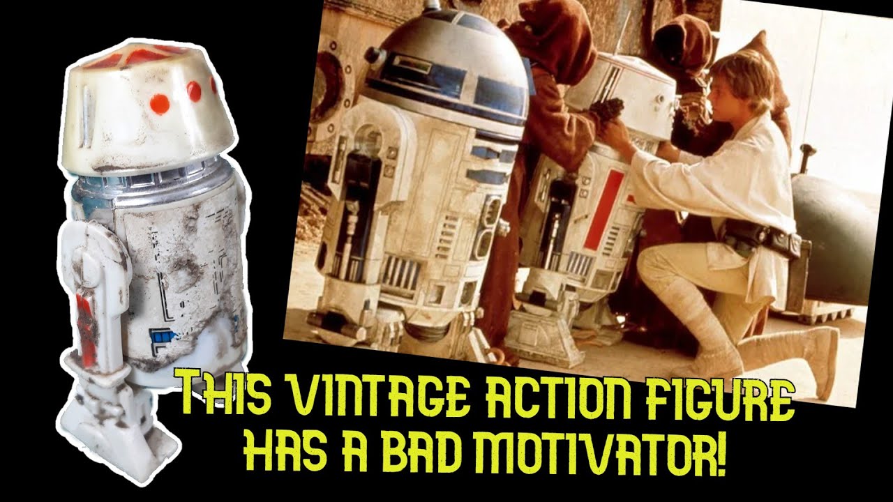 Star Wars R5 Exploding Vintage KENNER Star Wars R5-D4 action figure RESTORATION - YouTube