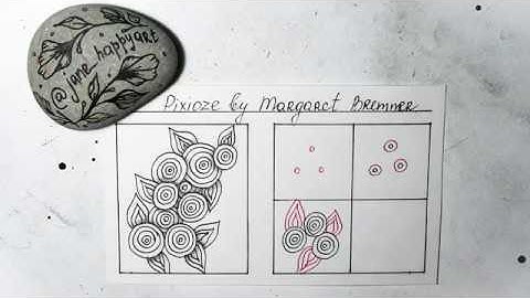 PIXIOZE BY MARGARET BREMNER || ZENTANGLE