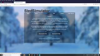 How To Download SledSimulator! | Tutorial