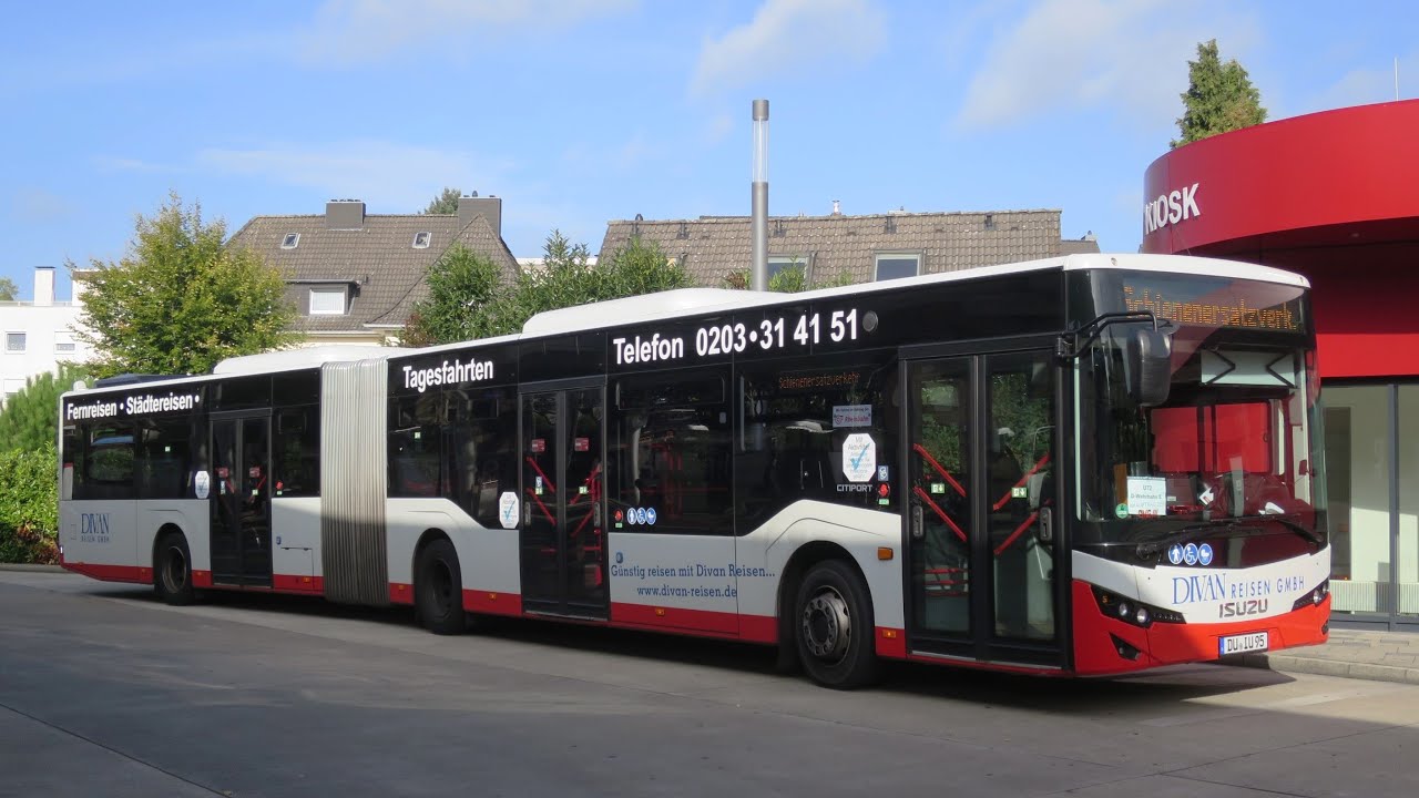 [Sound] Bus Isuzu Citiport 18 | DU-IU 95 | Divan Reisen GmbH, Duisburg