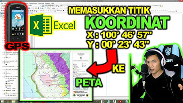 Tutorial Memasukkan Titik Koordinat ke Peta (Gps, Ms.excel, new SHP) - ArcGIS