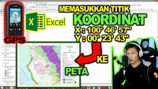 Tutorial on Inserting Coordinate Points into Map (Gps, Ms.excel, new SHP) - ArcGIS