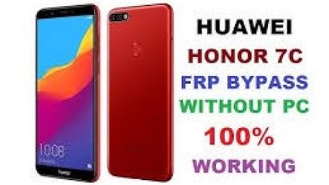 Honor 7C FRP Bypass Google Account Remove LND-L29 Huawei Y7 in 5min