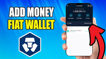 How To Add Money To Fiat Wallet On Crypto.com - New Method