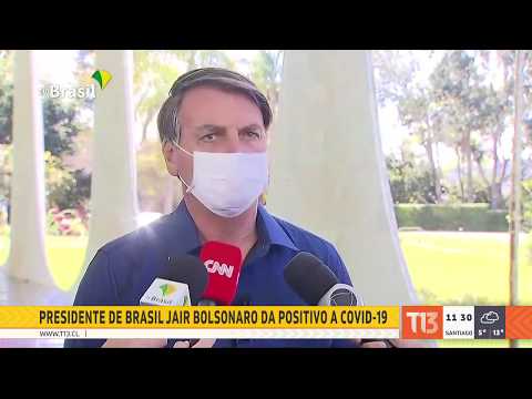 Jair Bolsonaro confirma que dio positivo a coronavirus