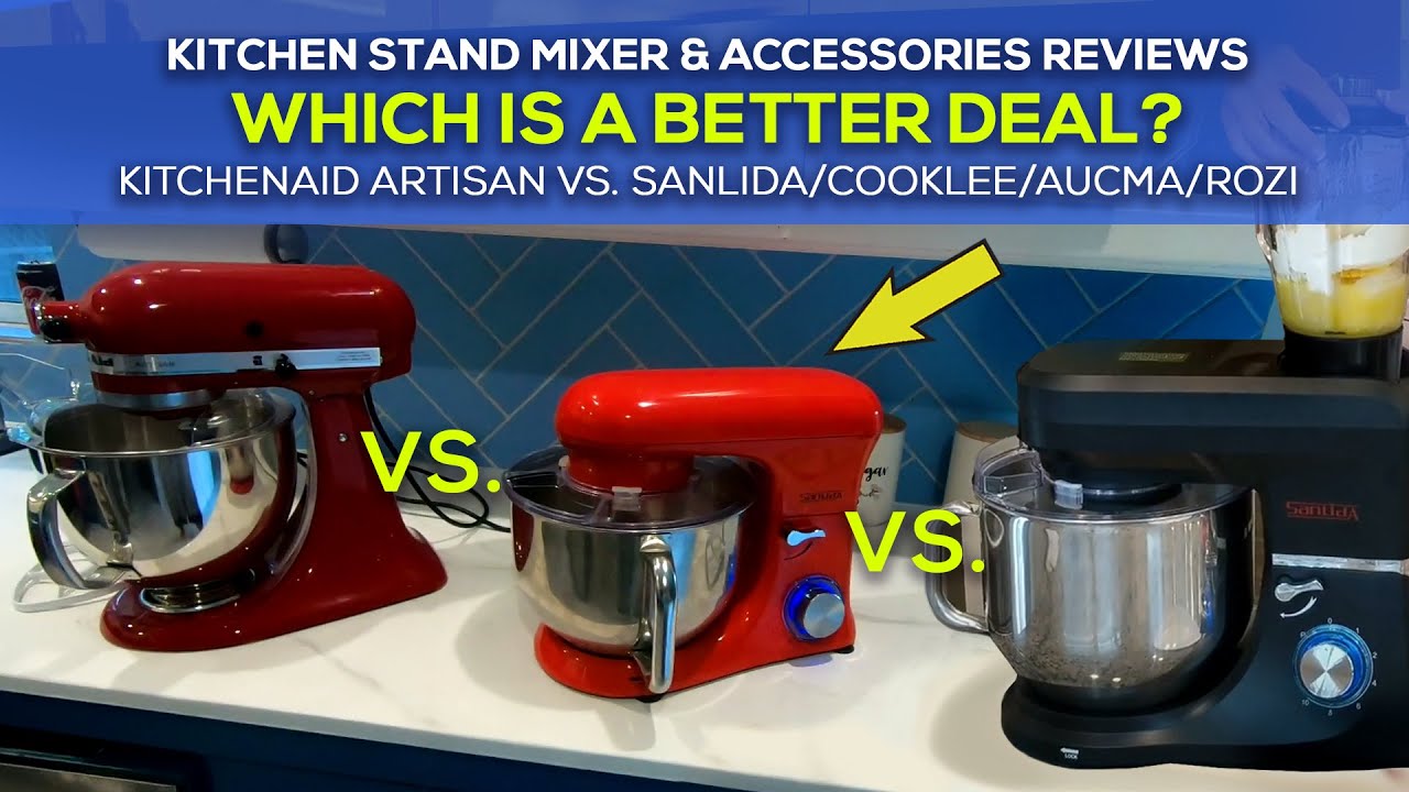 KitchenAid vs Aucma Stand Mixer: Unveiling the Better Choice