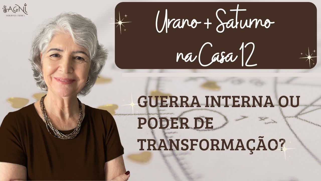 Urano e Saturno conjuntos na casa 12: tensão cármica e reconstrução consciente