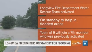 Longview Fire Department water rescue team activated