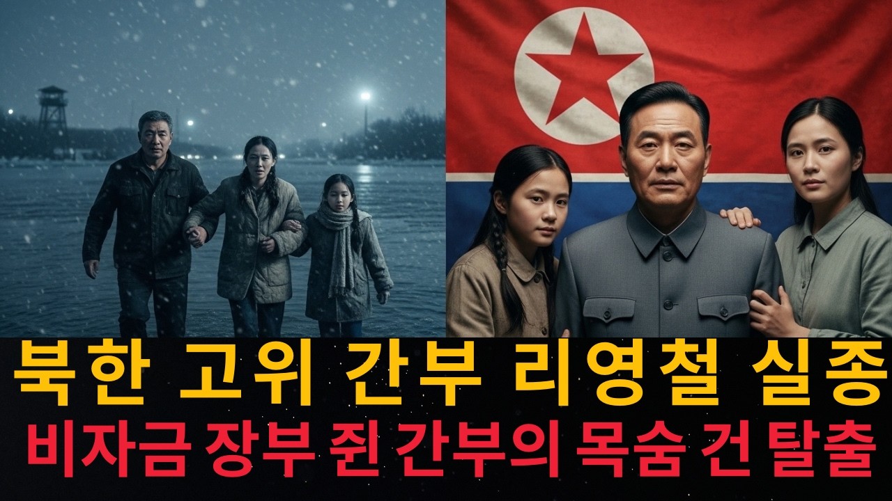 비자금 장부를 본 북한 간부, 결국 가족과 탈출했다ㅣ눈물 사연