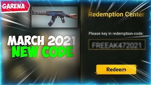 *NEW* Redeem Code in Call of Duty™: Mobile Garena ( MARCH 2021 )