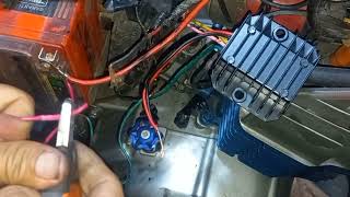 Cómo Conectar Un Rectificador De 12Volt A Una Susuki Ax 100 De 6 Volt