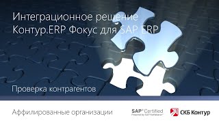 Контур.ERP Фокус для SAP ERP - Аффилированность организаций