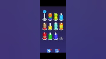 Nut sort -49 #games #asmrgames #gaming #satisfyingasmr #satisfyinggame #nutsort