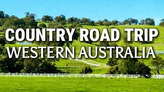 Relaxing Country Road Trip to Bunbury Western Australia 4K Drive