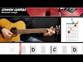 Wonderful tonight  eric clapton  guitar lesson  common chords