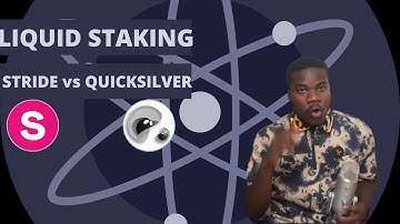 Liquid staking in cosmos $atom| STRIDE, QUICKSILVER