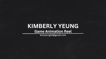 2024 Game Animation Reel