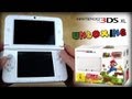 Nintendo 3DS XL Weiss / White - Unboxing / First Look - Super Mario 3D Land Bundle