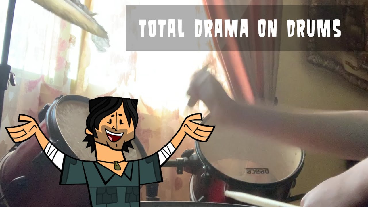 Total Drama Intro on Drums - YouTube