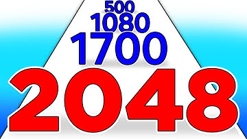 MAX LEVEL NUMBER! - Number Stack 3D Run Level Up Numbers