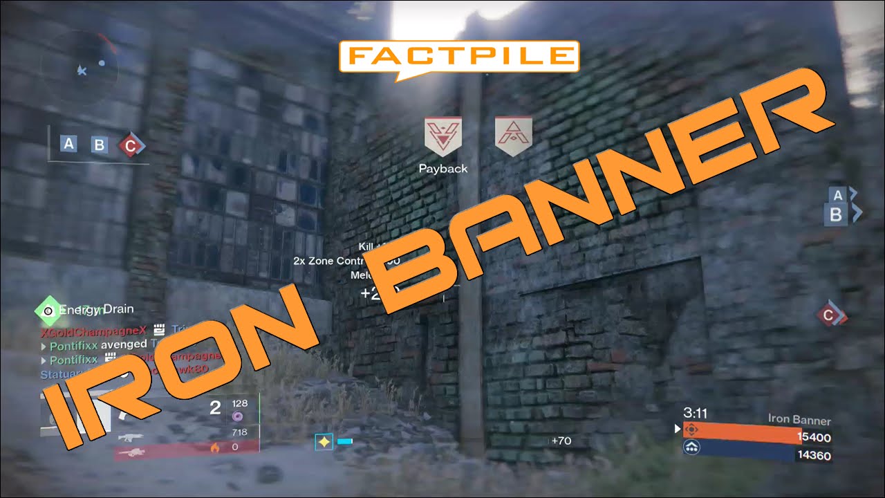 Destiny Iron Banner Gameplay - FactPile