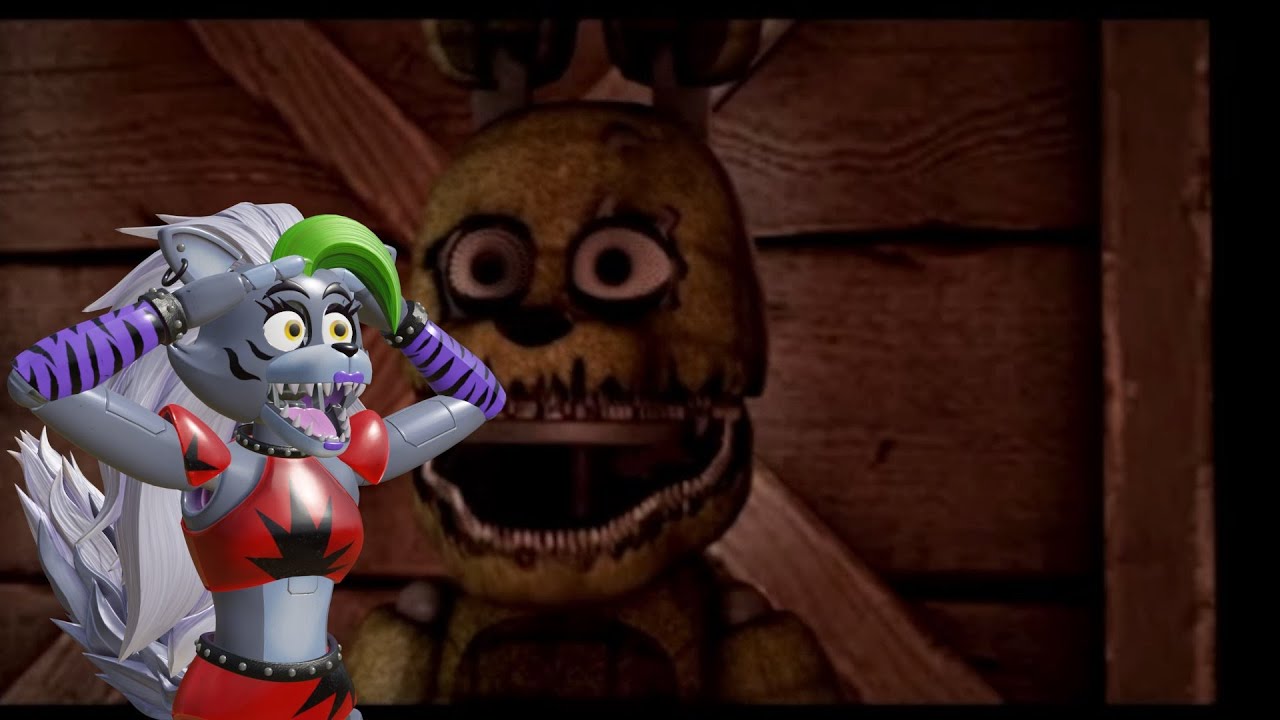 Spring Trap X Roxanne Roxanne Wolf PLAYS The Fazbear Massacre SPRINGTRAP VS PLUSHTRAP - YouTube
