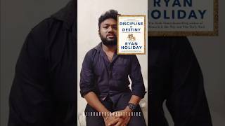 📖 Discipline is Destiny by Ryan Holiday 📖 #bookoftheweek #bookshelf #stoicism #booktube #shortvideo