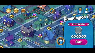 Robbery Bob 2 - Hauntington Secret Mission Gameplay