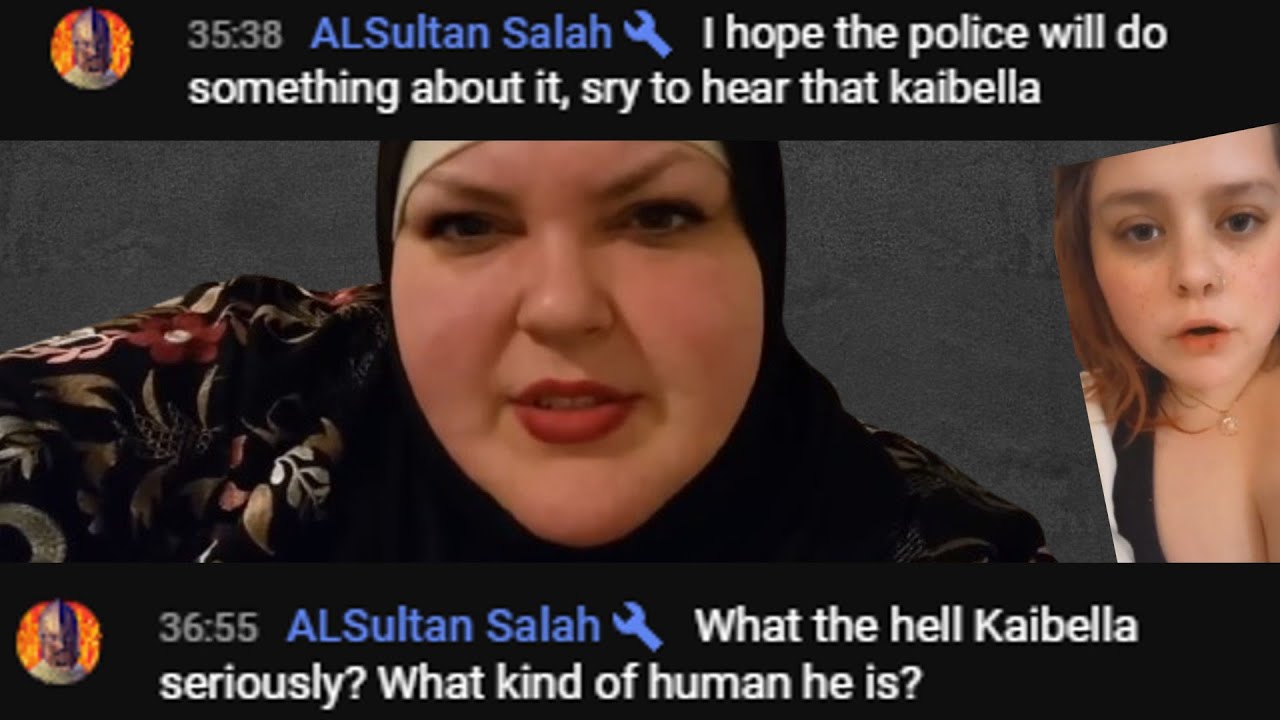 Foodie Beauty and Salah interact with Kaibella in chat #tea