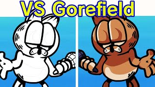 How to draw GARFIELD (Gorefield)Easy in the Friday Night Funkin' Style | FnF Mod