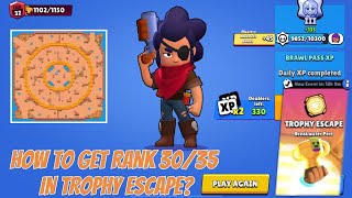 SHELLY RANK 32 IN “TROPHY ESCAPE” | HOW TO GET YOUR FIRST RANK 30 WITHOUT TEAMING? | SHORT GUIDE Resimi