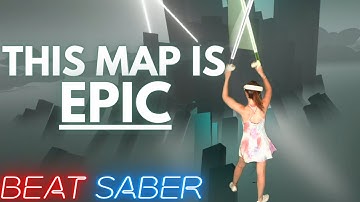 BEST Custom Map in Beat Saber 2022 |  acloudyskye - Heliov (Expert+) Mixed Reality