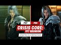 Crisis core final fantasy vii reunion graphics comparison  2007 vs 2022