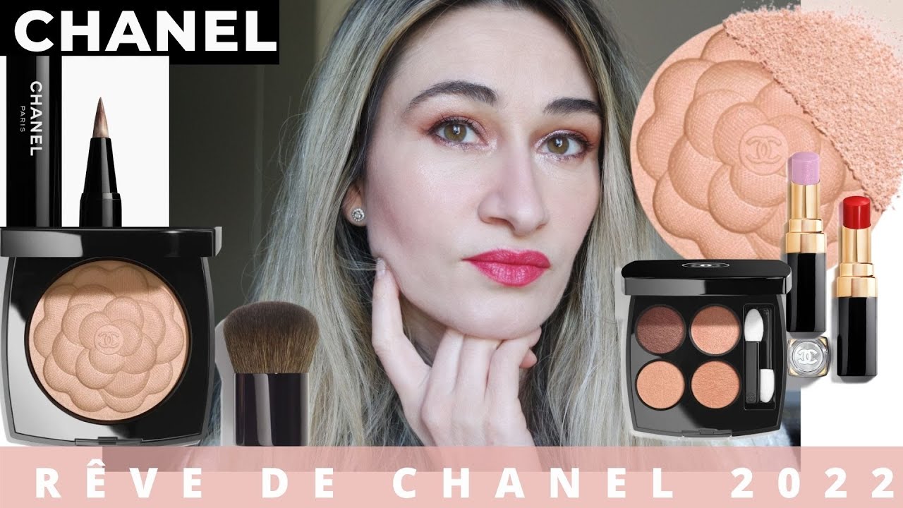 Новый лимитированный хайлайтер Chanel Reve de Camelia Illuminating Powder  Spring 2022: первая информация