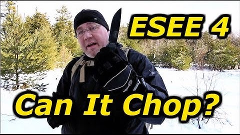 ESEE 4: Can It Chop?