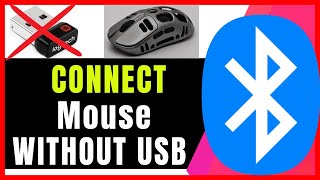 How To CONNECT Bluetooth Mouse WITHOUT USB Receiver❗(Step-by-Step Guide)✅