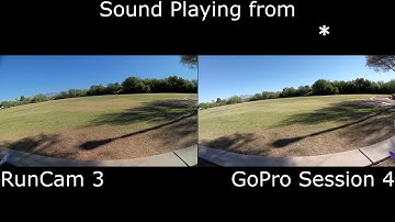 RunCam 3 vs GoPro Session 4 side by side video and specs!