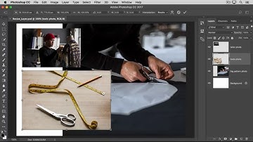 Resize a layer | Work with layers 3 | Photoshop CC
