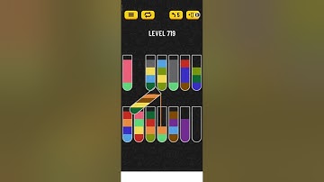water sort puzzle - level 719